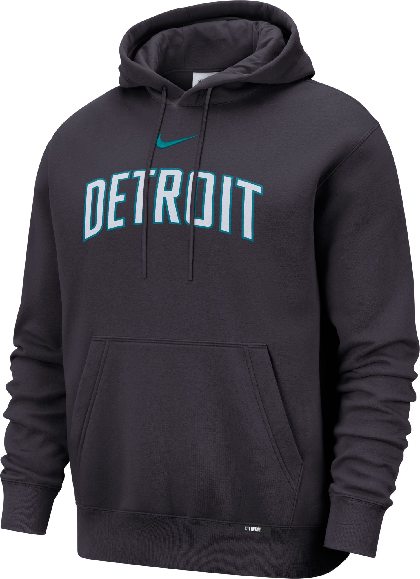 Nike Adult 2025-26 City Edition Detroit Pistons Club Wordmark Hoodie product image