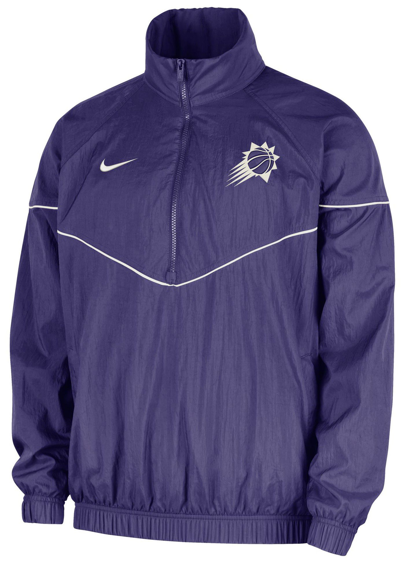 Nike Men's Phoenix Suns Purple Courtside Windrunner Logo Anorak Jacket product image