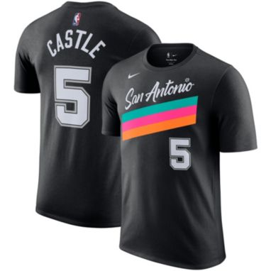 sorry, Nike Adult 2025-26 City Edition San Antonio Spurs Stephon Castle #5 T-Shirt is currently out of stock