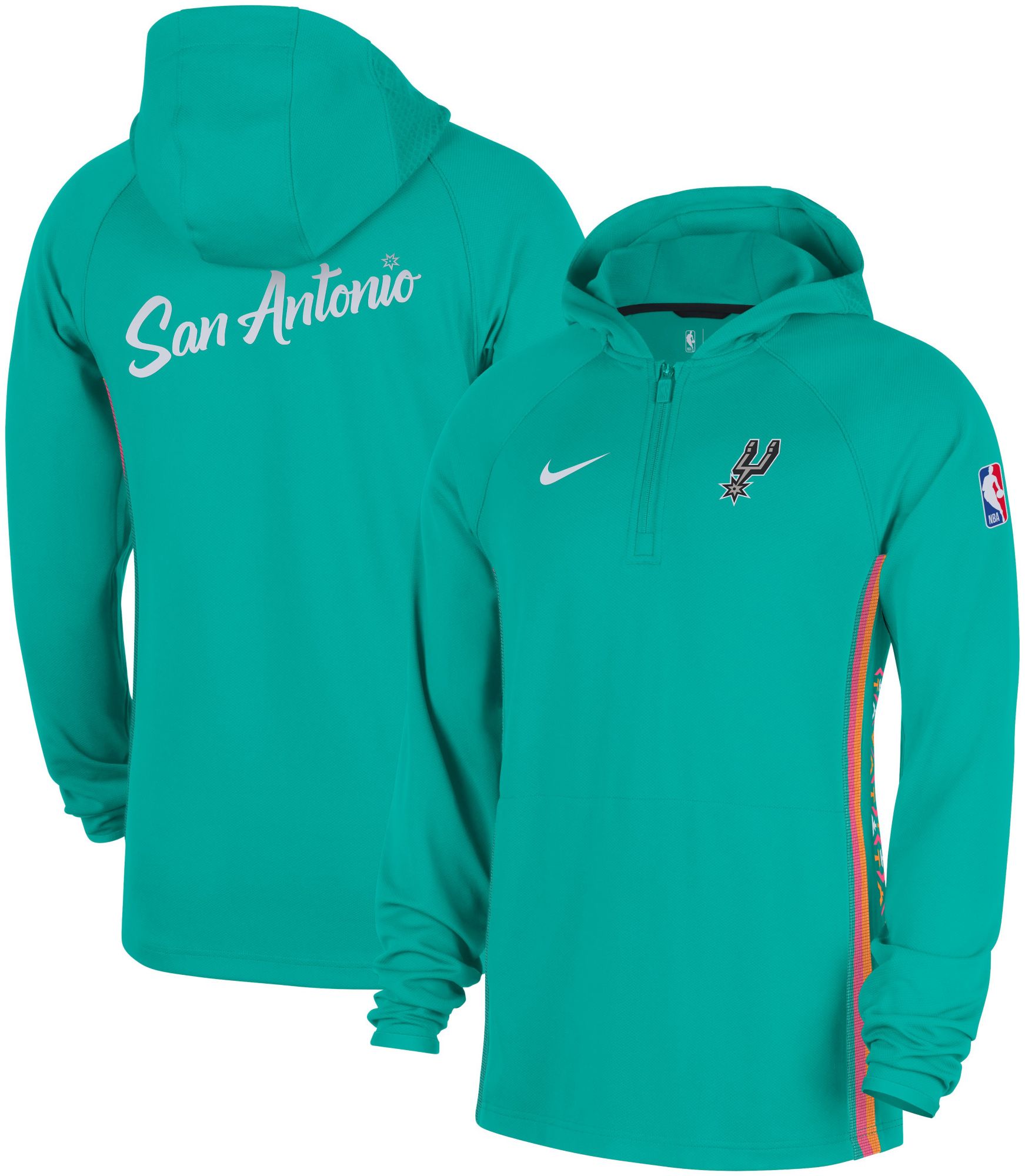 Nike Adult 2025-26 City Edition San Antonio Spurs On Court Zone Warm-Up Hoodie product image