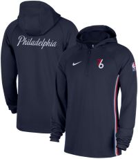 スタジャン　NIKE ナイキ　NBA SIXERS Nike NBA Philadelphia 76ers Hardwood Classics Half Zip Hoodie