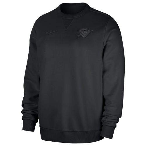 Nike Men's Oklahoma City Thunder Blue Logo Club Pullover Hoodie