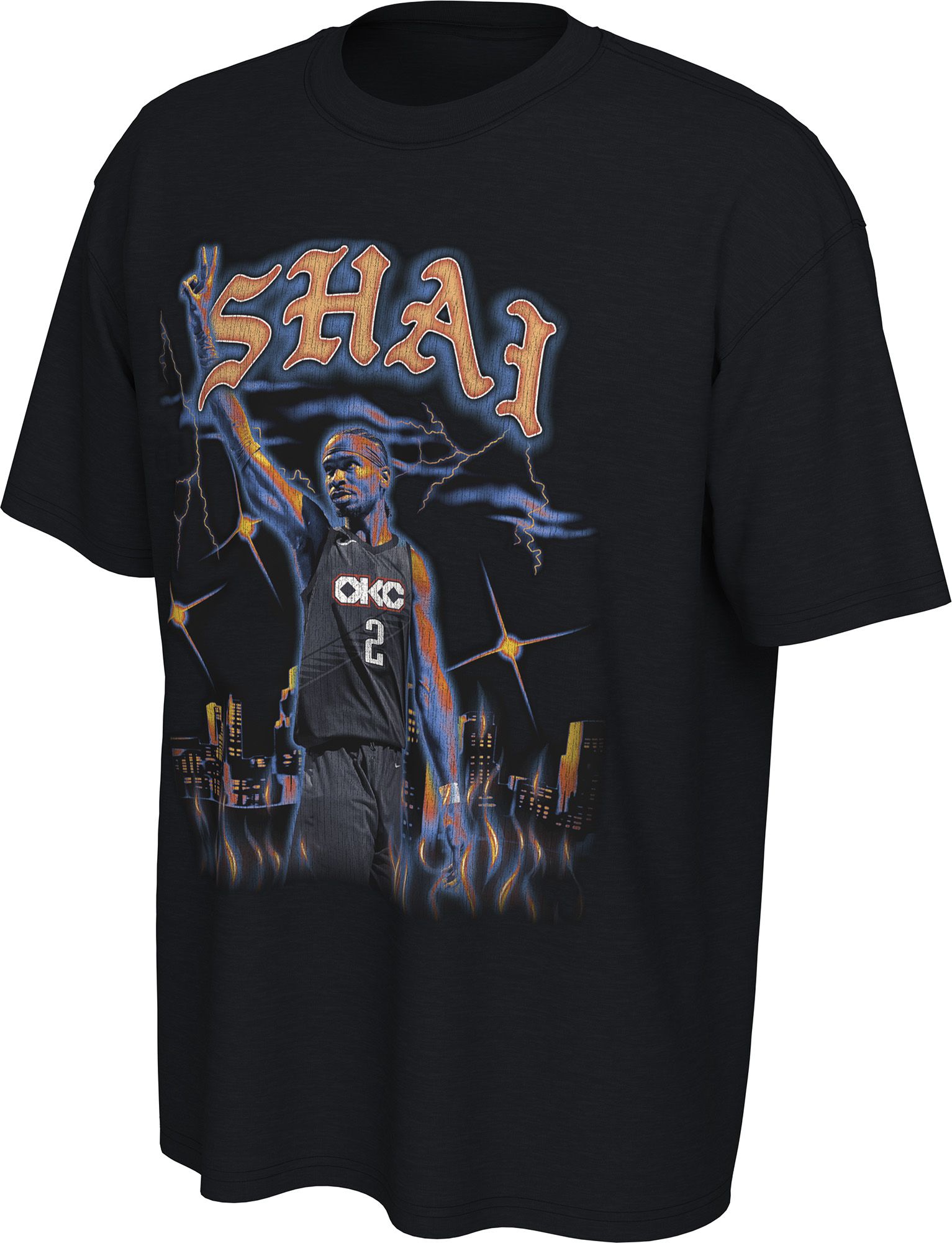Nike Adult 2025-26 City Edition Oklahoma City Thunder Shai Gilgeous-Alexander #2 Graphic T-Shirt product image