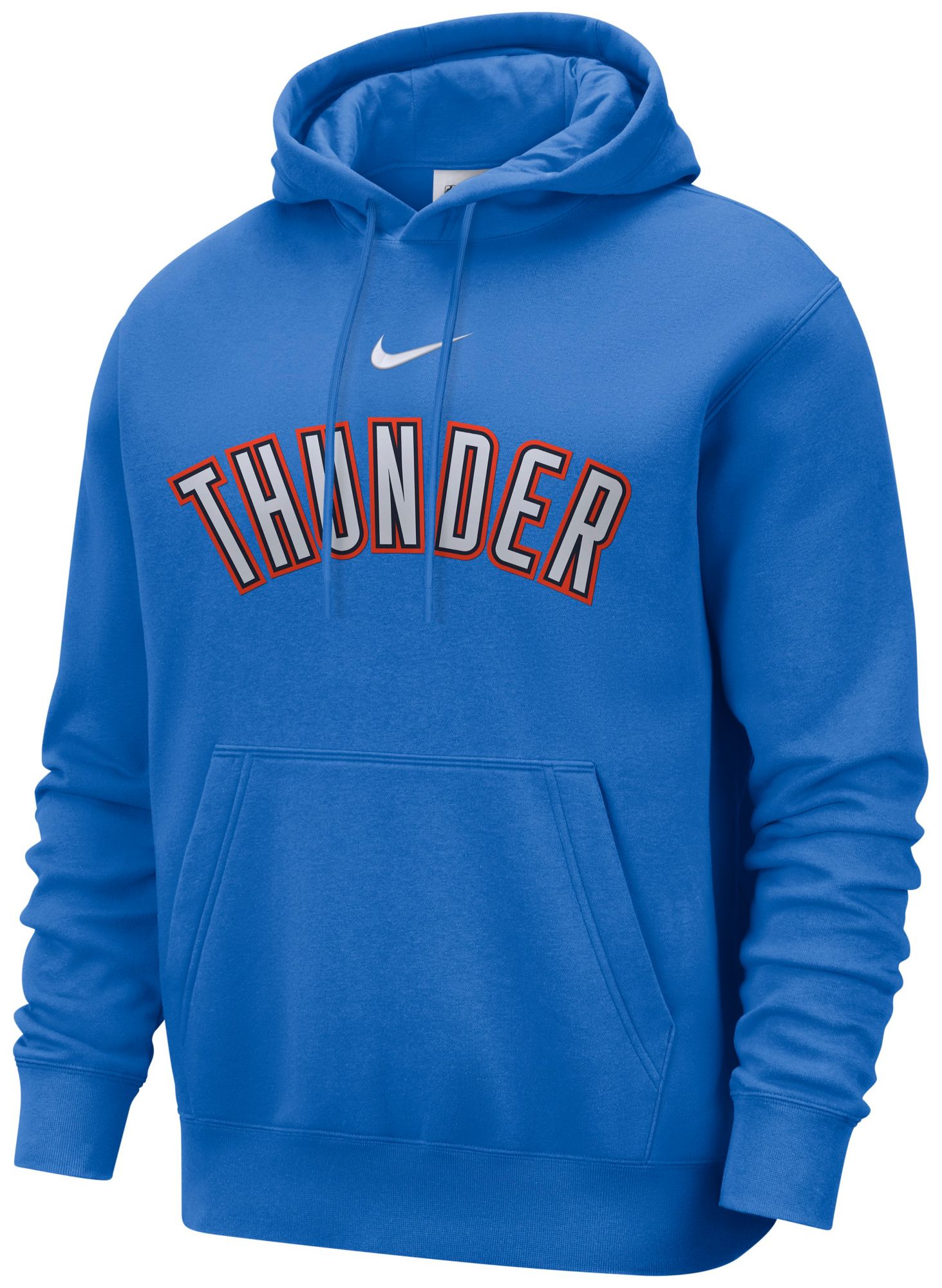 Nike Men's Oklahoma City Thunder Blue Wordmark Club Hoodie product image