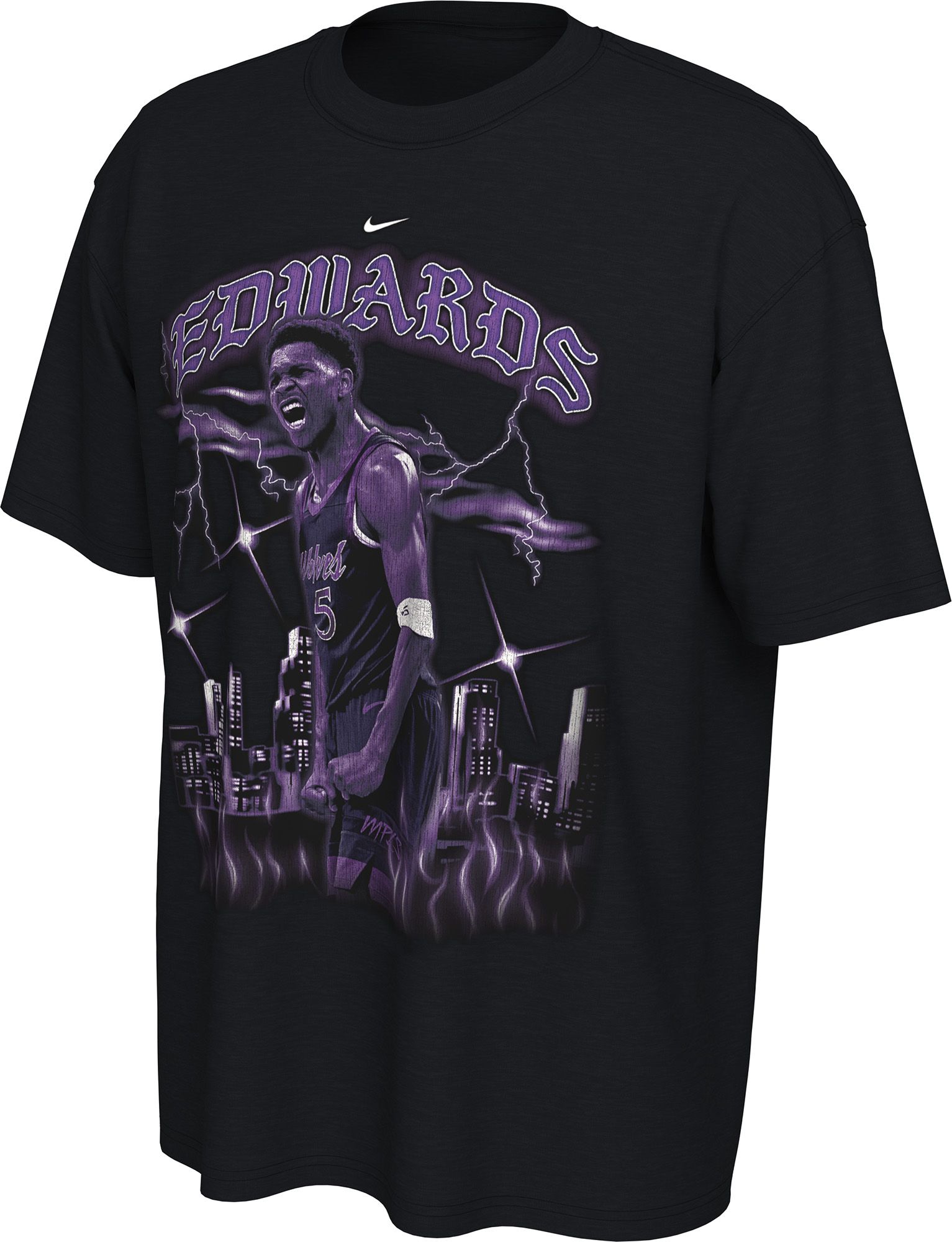 Nike Adult 2025-26 City Edition Minnesota Timberwolves Anthony Edwards #5 Graphic T-Shirt product image