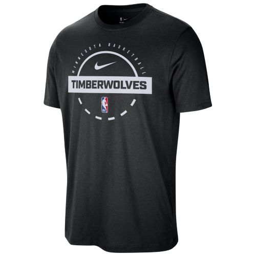 Nike Men's Minnesota Timberwolves Hardwood Classics Black Wordmark