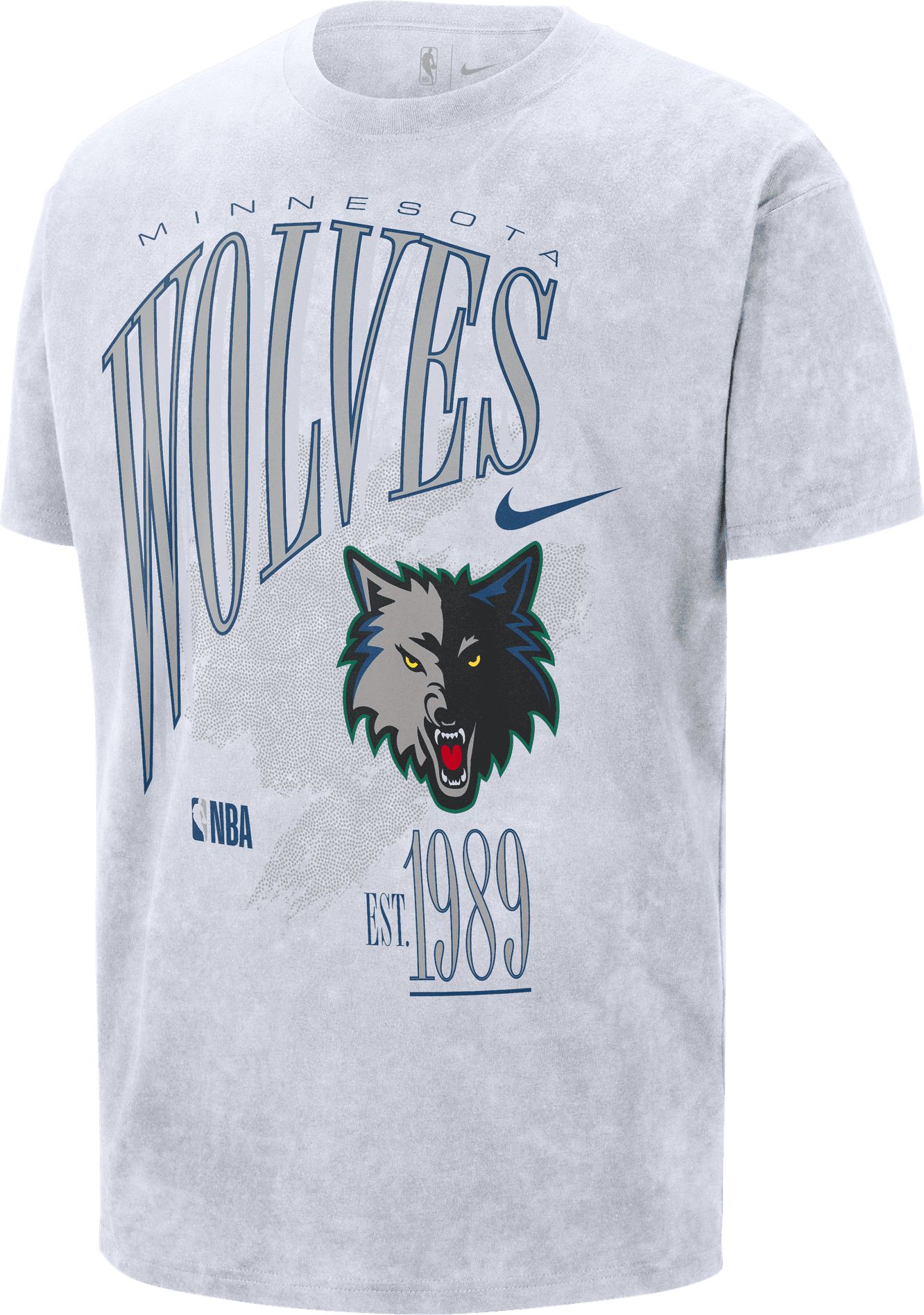 Nike Adult Minnesota Timberwolves White Hardwood Classics Champs T-Shirt product image