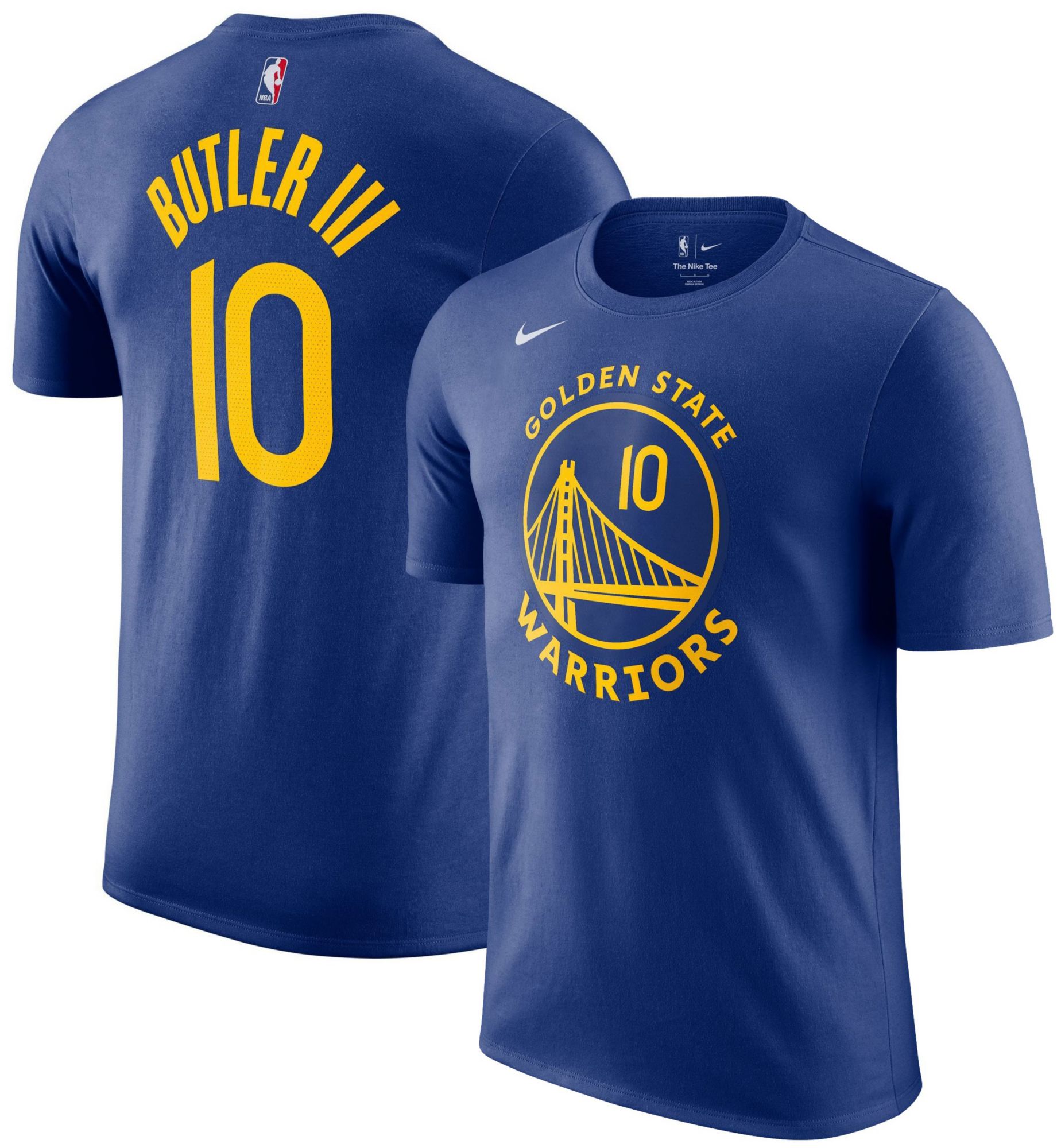 Nike Men's Golden State Warriors Jimmy Butler #22 Blue Icon T-Shirt product image