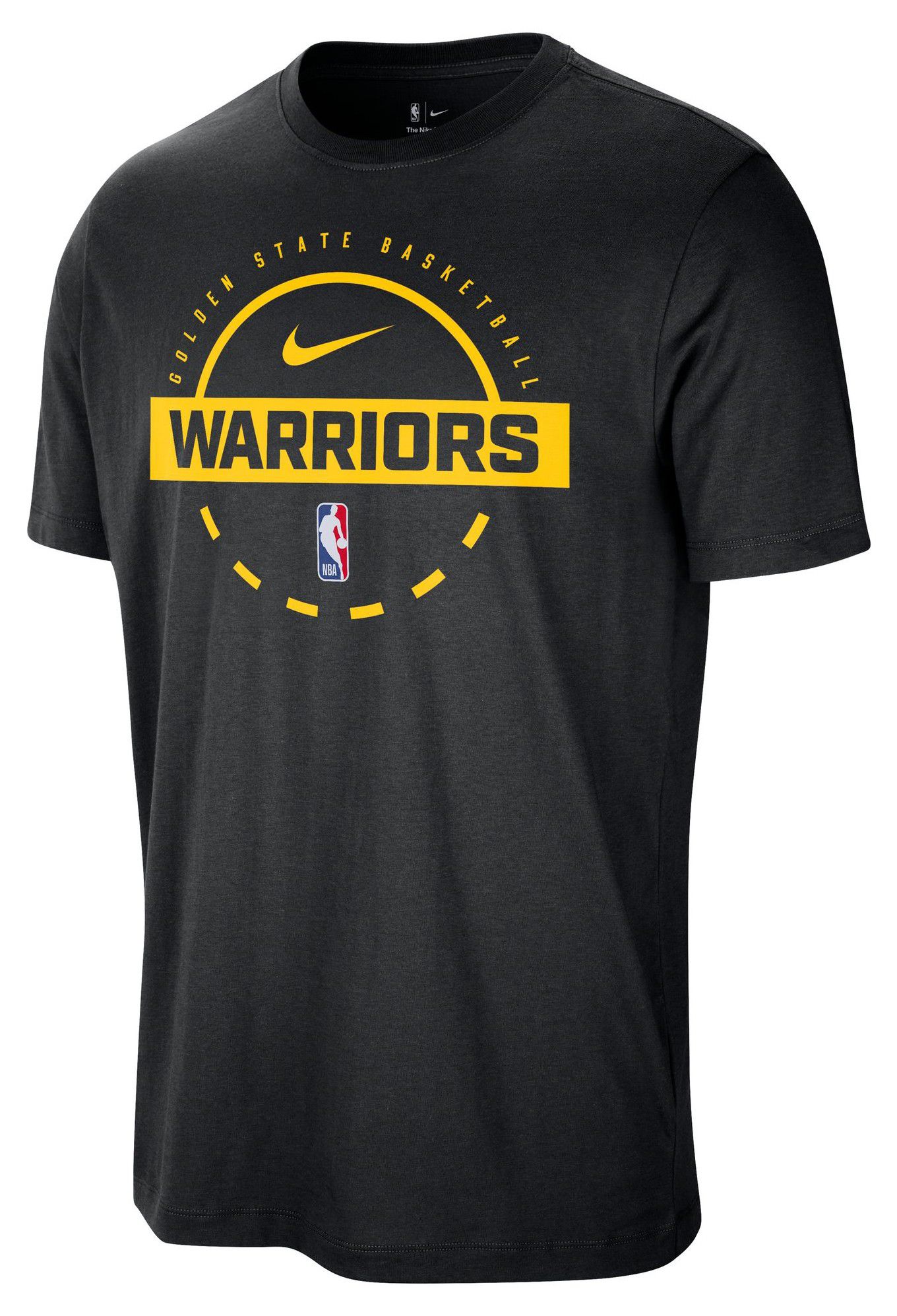 Nike Men's Golden State Warriors Black On Court Practice T-Shirt product image