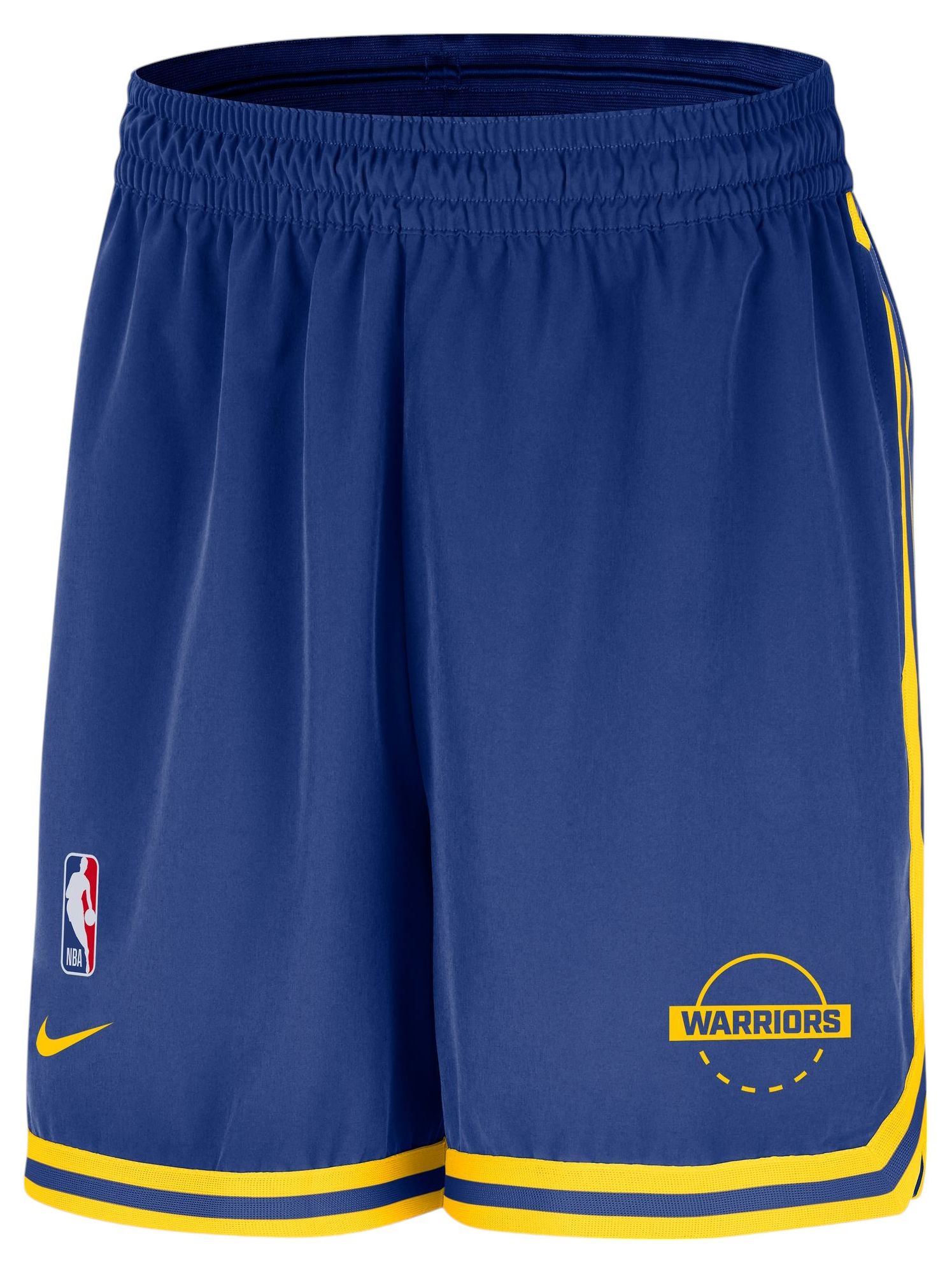 Nike Men's Golden State Warriors Blue Practice 6in DNA Shorts product image