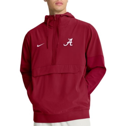 Colosseum Men's Alabama Crimson Tide Black Full-Zip Bomber Jacket