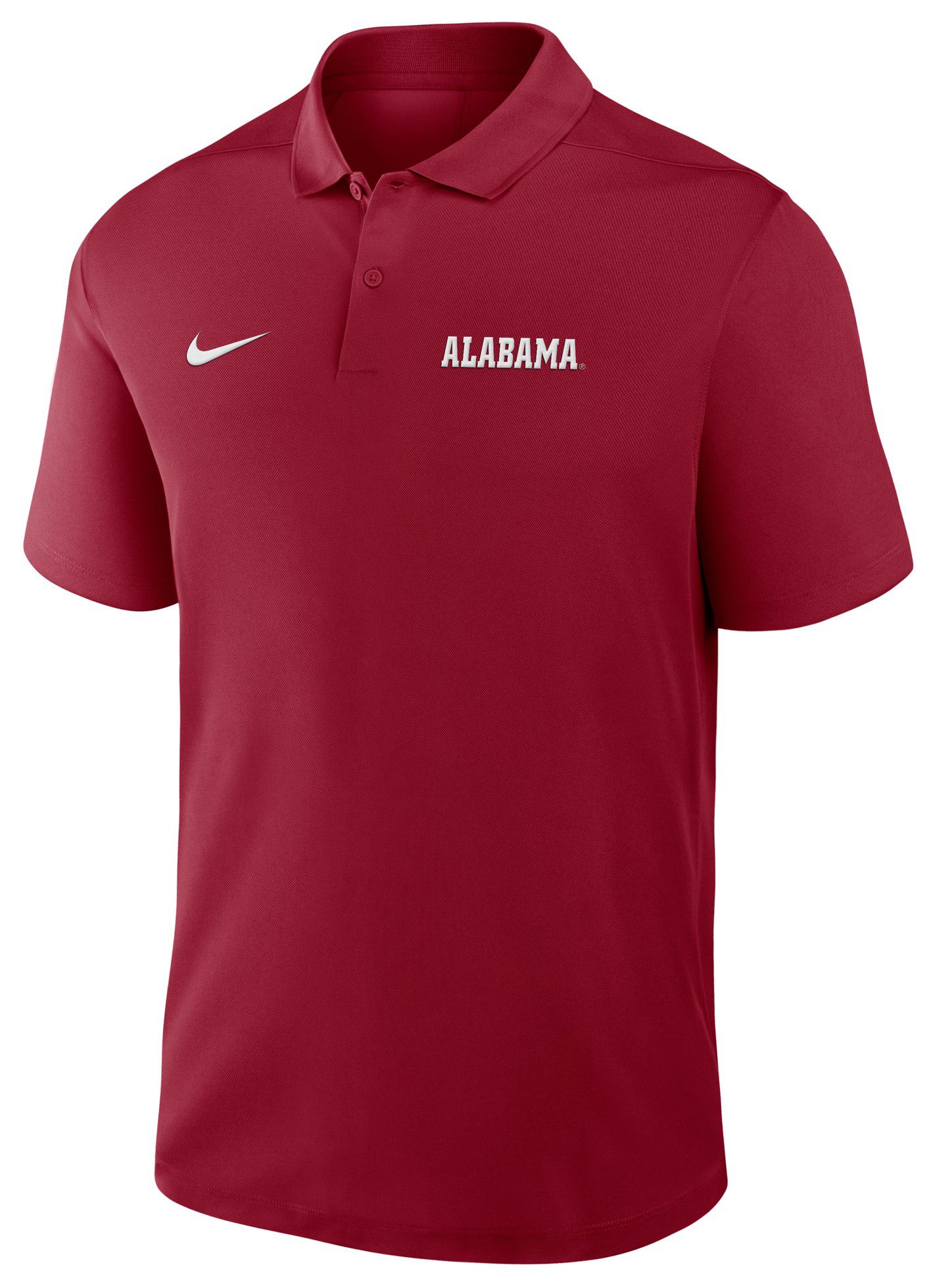 Nike Men's Alabama Crimson Tide Crimson Dri-FIT Victory Wordmark Polo product image