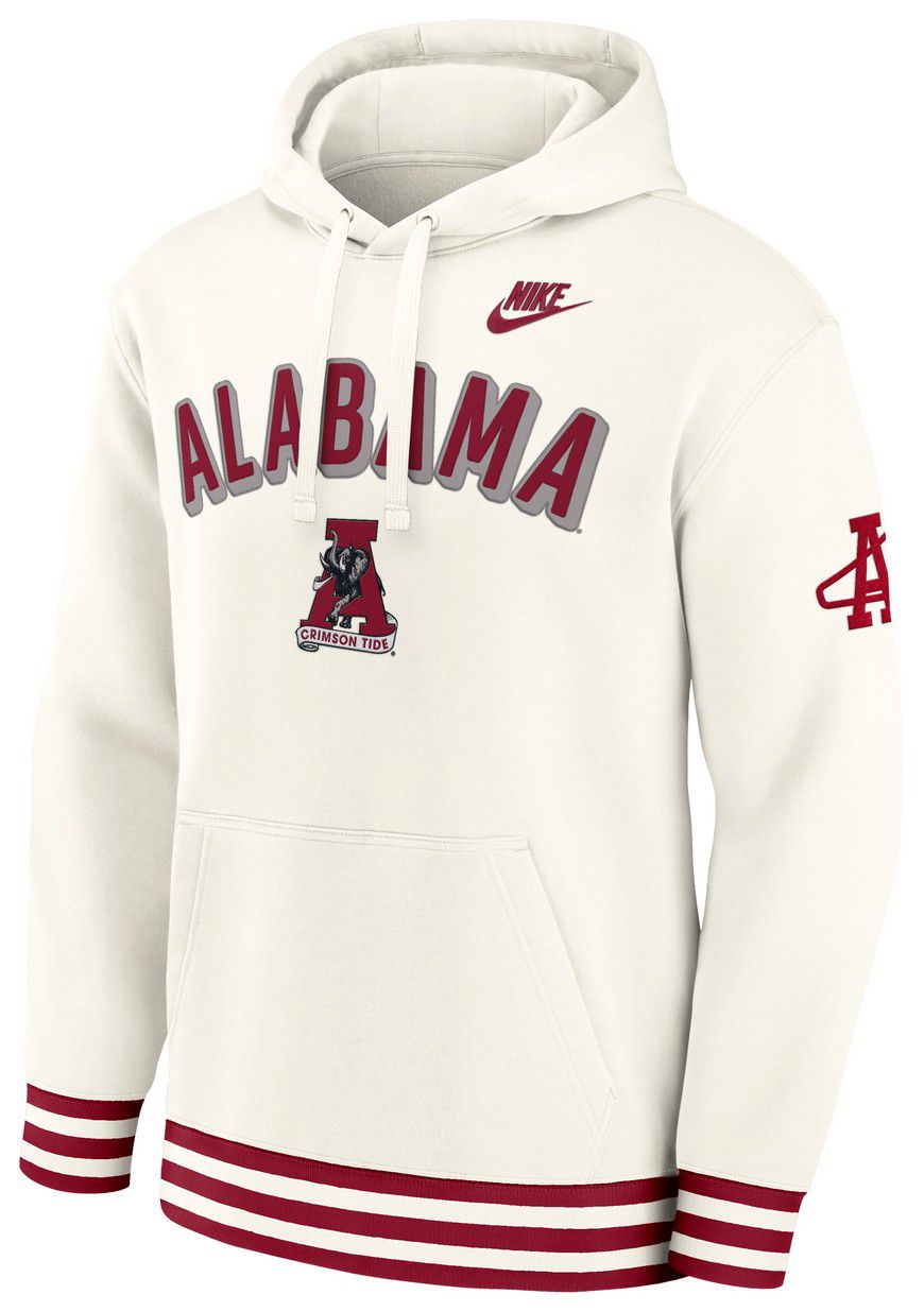 Nike Men's Alabama Crimson Tide Sail Legacy Retro Hoodie product image