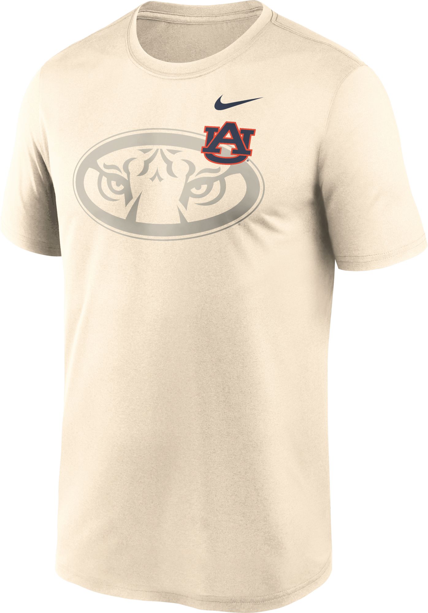Nike Adult Auburn Tigers Shadow Logo Natural T-Shirt product image