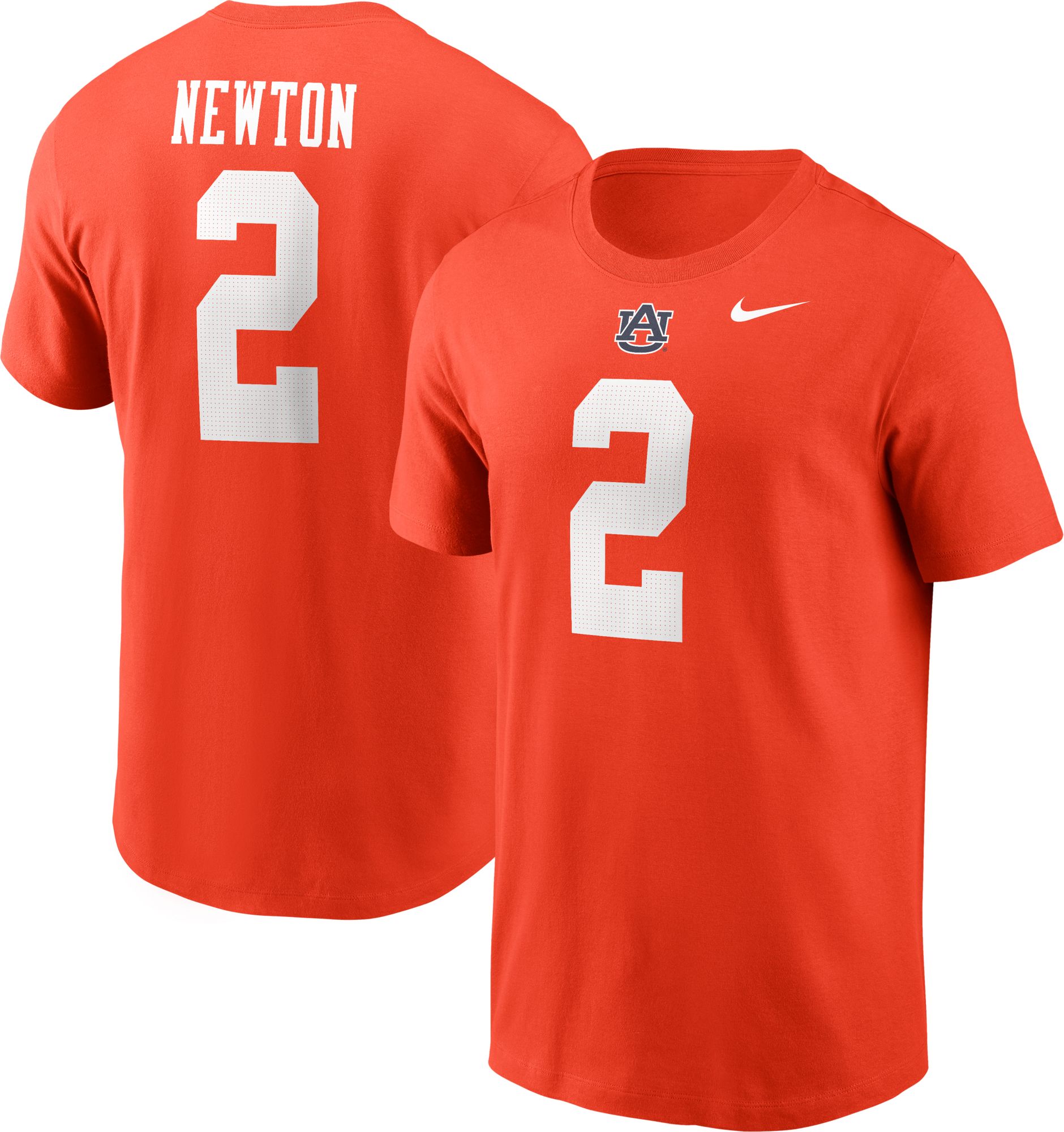 Nike Adult Auburn Tigers Cam Newton #2 Orange T-Shirt product image