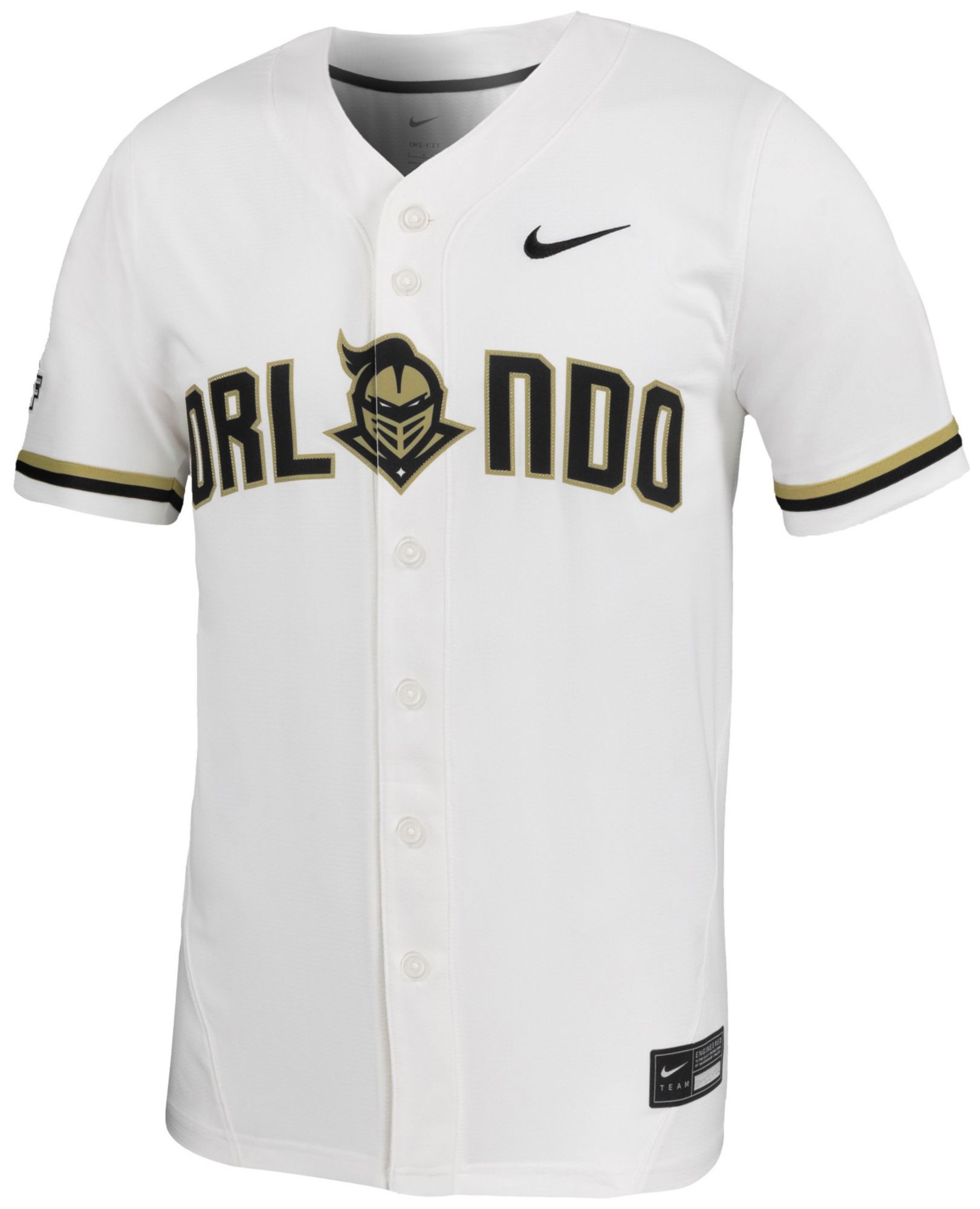 Nike Men's UCF Knights White Baseball Replica Road Jersey product image