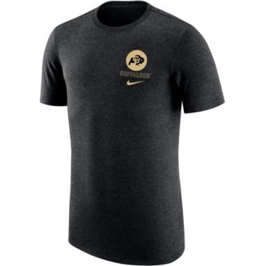 sorry, Nike Men's Colorado Buffaloes Black Triblend LC Stack Logo Short Sleeve T-Shirt is currently out of stock