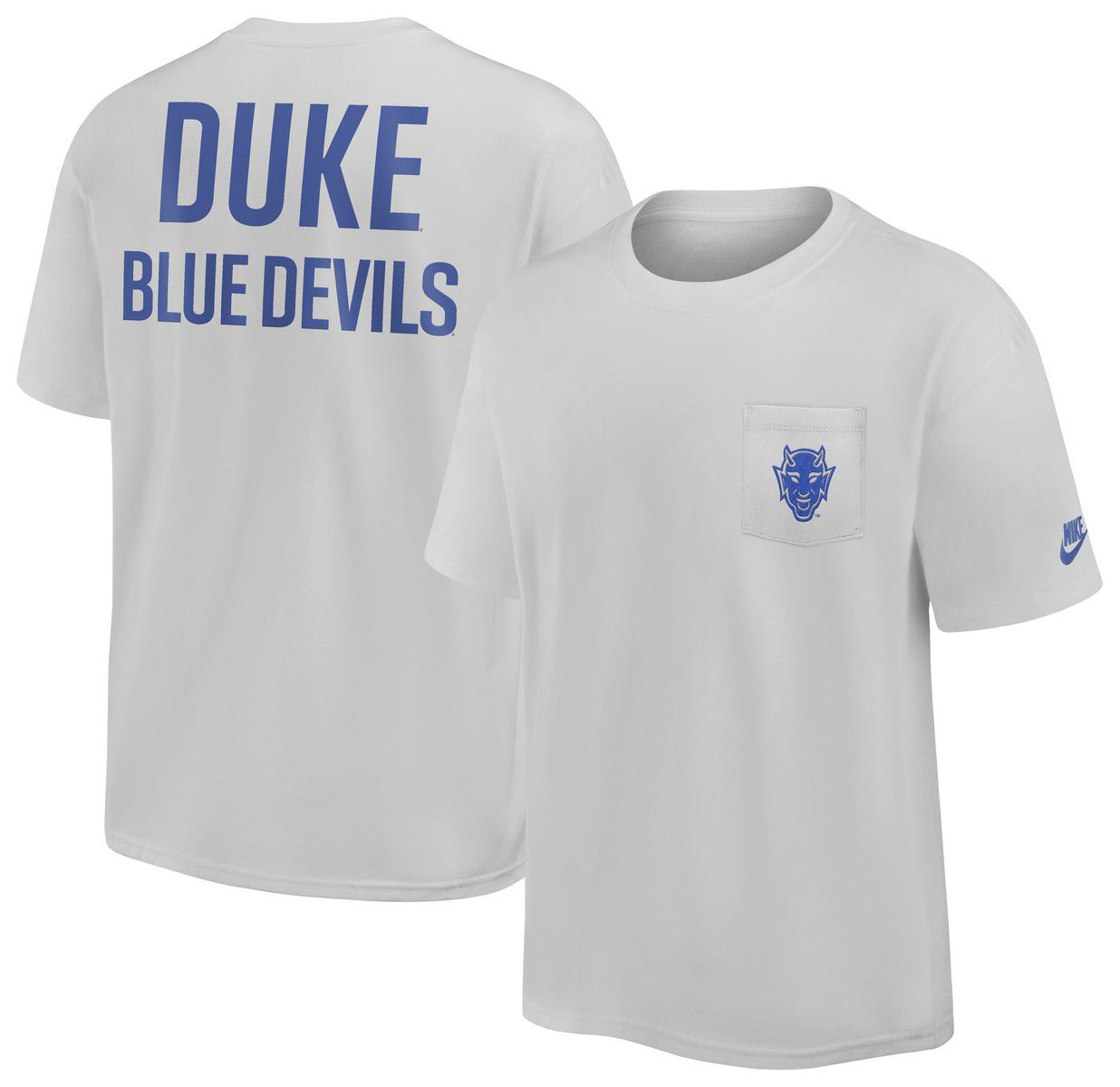 Nike Men's Duke Blue Devils Photon Dust 2 Hit Pocket T-Shirt product image