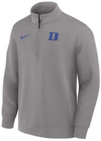 Nike Men's Duke Blue Devils Dust Coaches Dri-FIT Half-Zip Jacket