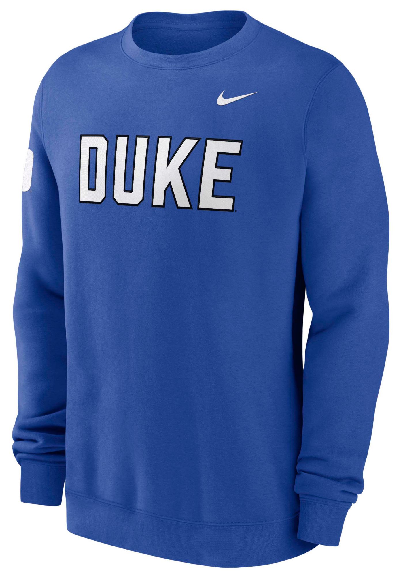 Nike Men's Duke Blue Devils Game Royal Fleece Club Crewneck Sweatshirt product image
