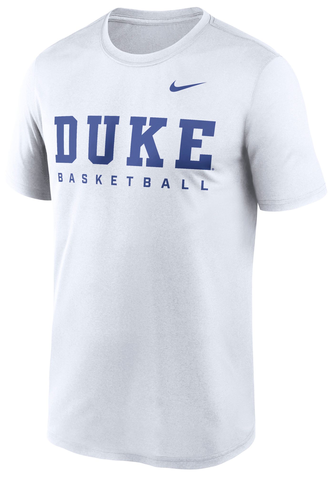 Nike Men's Duke Blue Devils White Legend Basketball T-Shirt product image