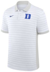 Nike Men's Duke Blue Devils White Dri-FIT Victory Polo | Dick's