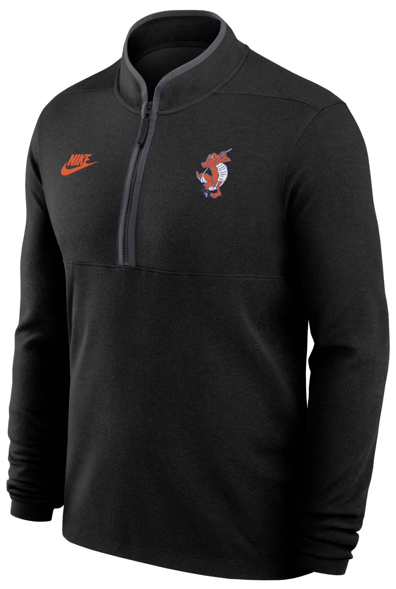 Nike Men's Florida Gators Black Gator Quarter-Zip Jacket product image