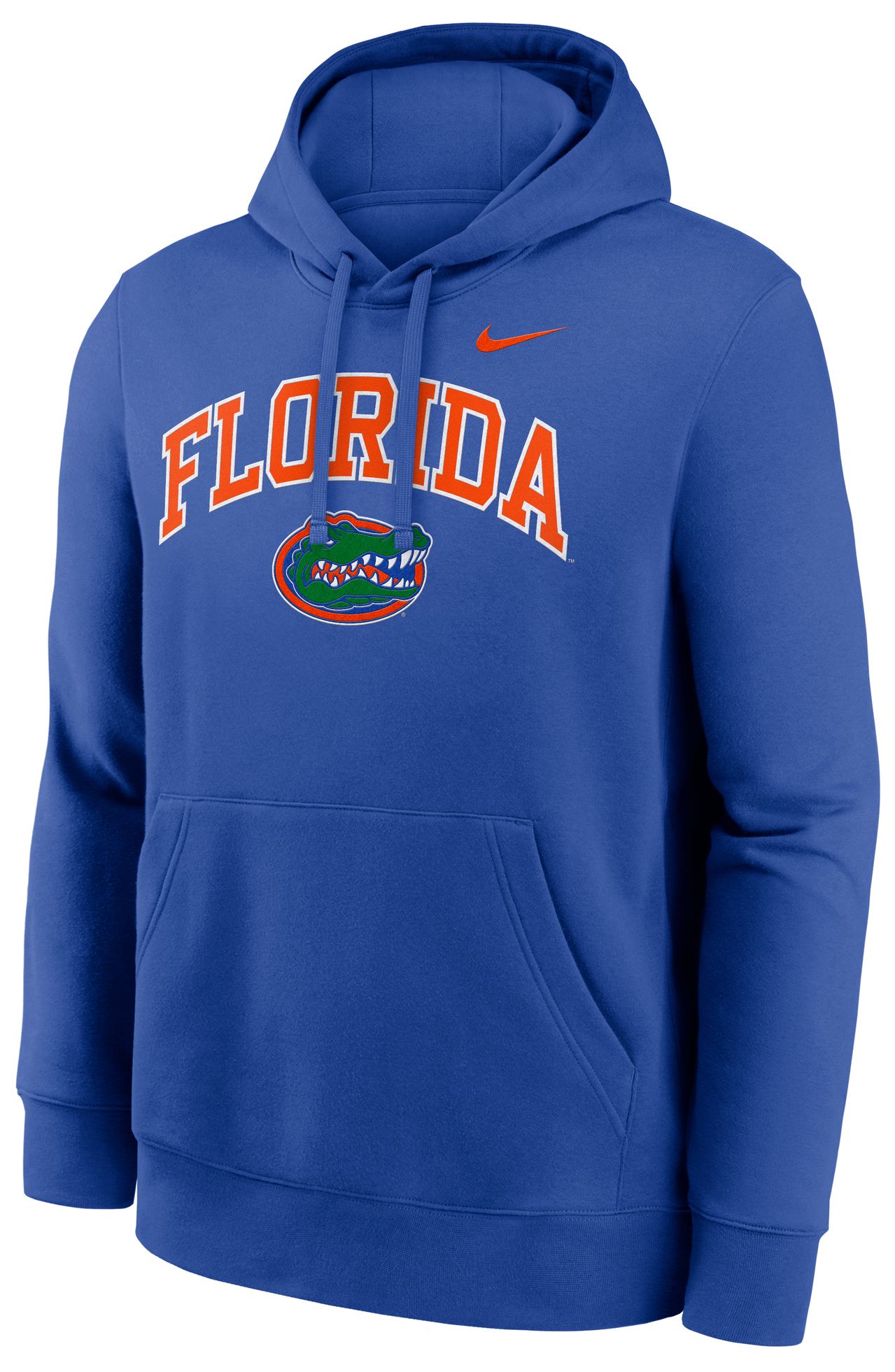 Nike Men's Florida Gators Game Royal Club Fleece Arch Pullover Hoodie product image