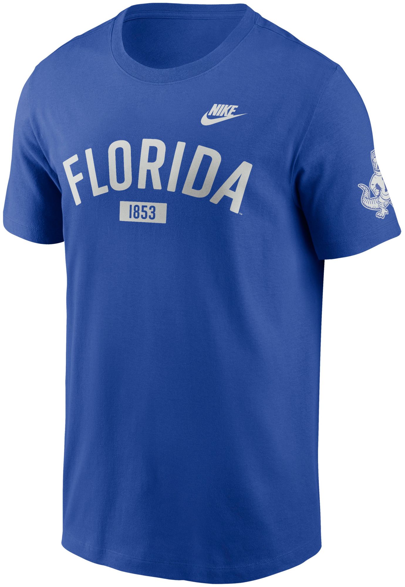 Nike Men's Florida Gators Game Royal Cotton Legacy Arch T-Shirt product image