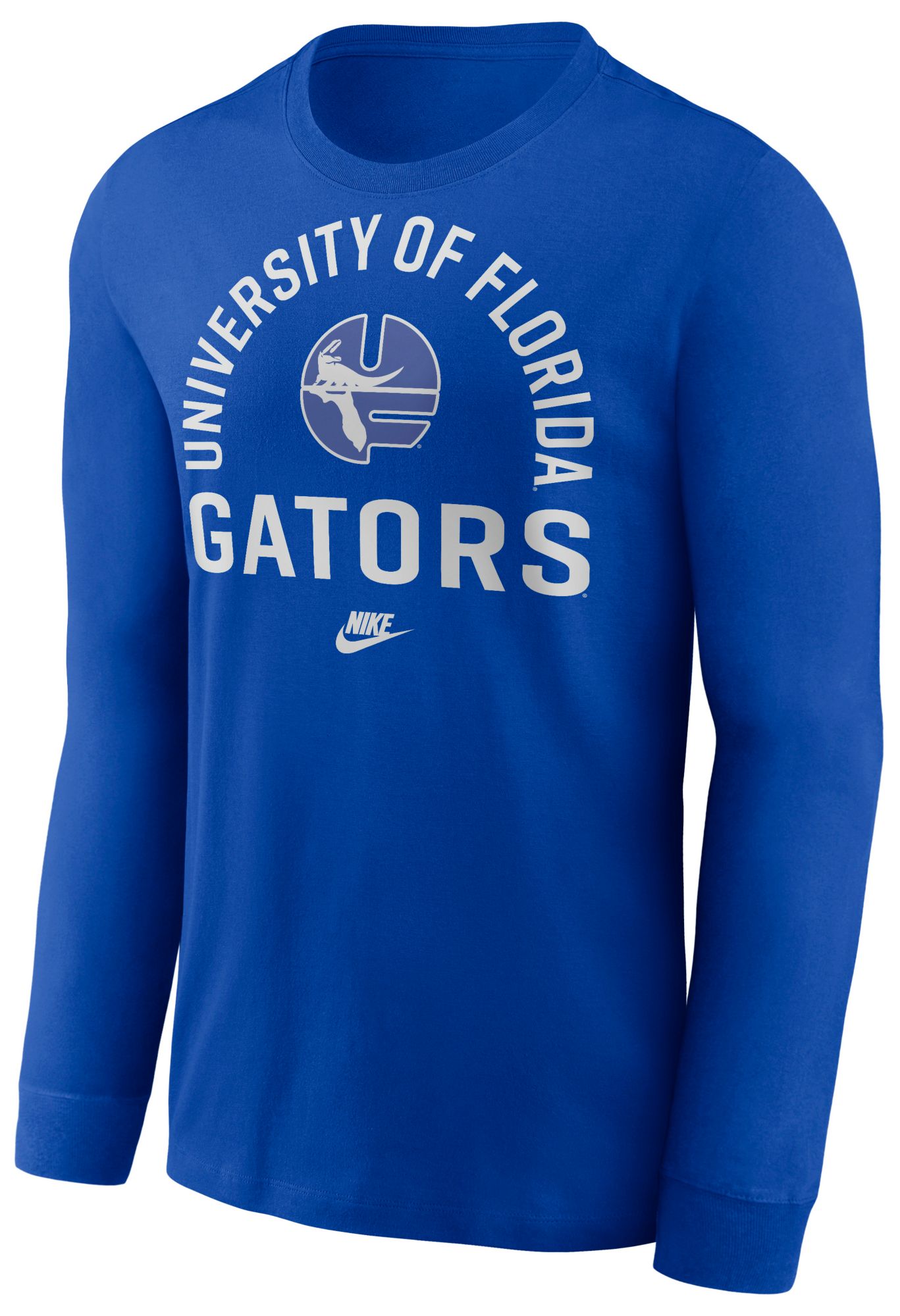 Nike Men's Florida Gators Game Royal Legacy Arch Long Sleeve T-Shirt product image