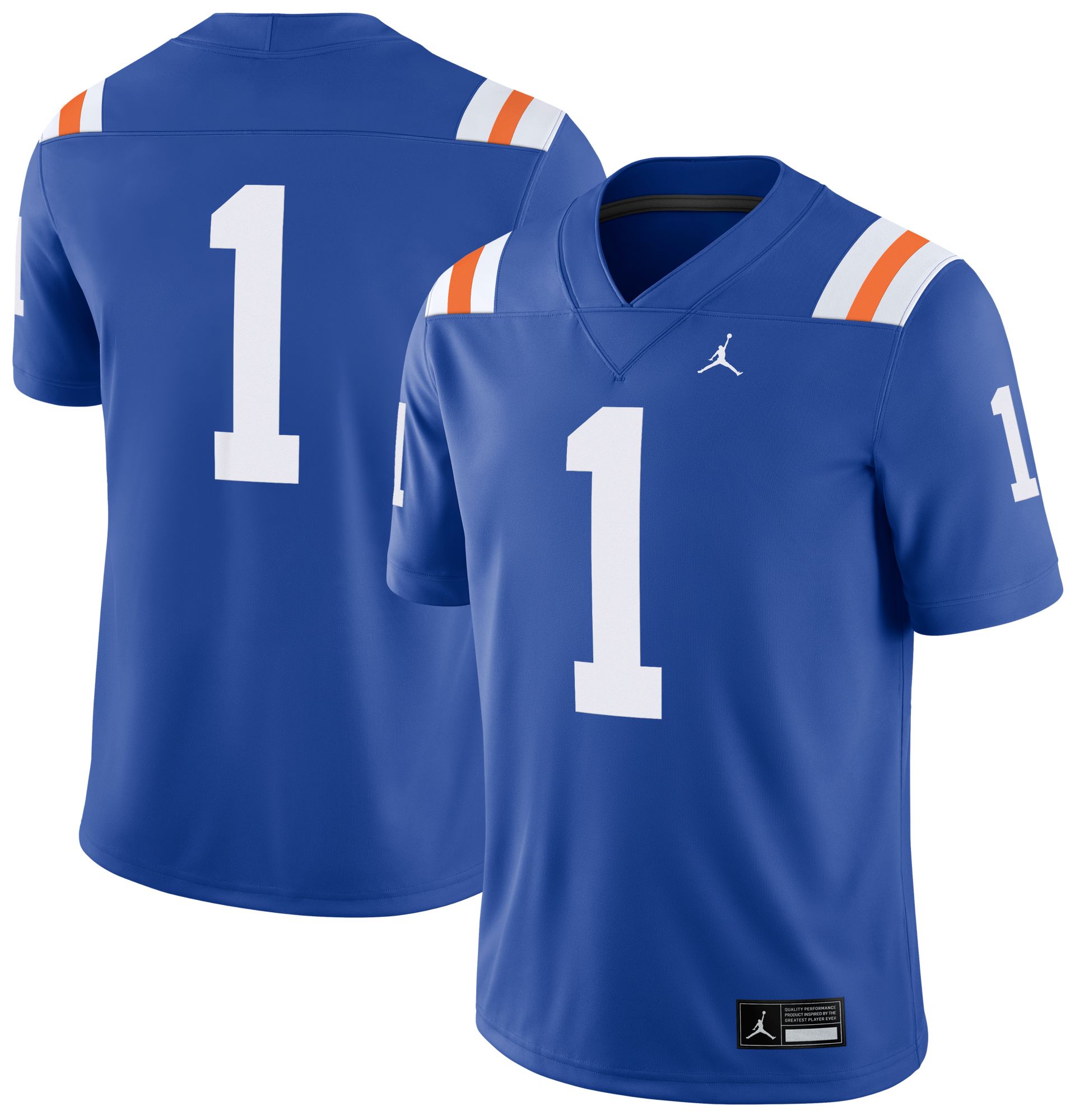 Jordan Men's Florida Gators Royal Replica Alternate 1 Football Jersey product image