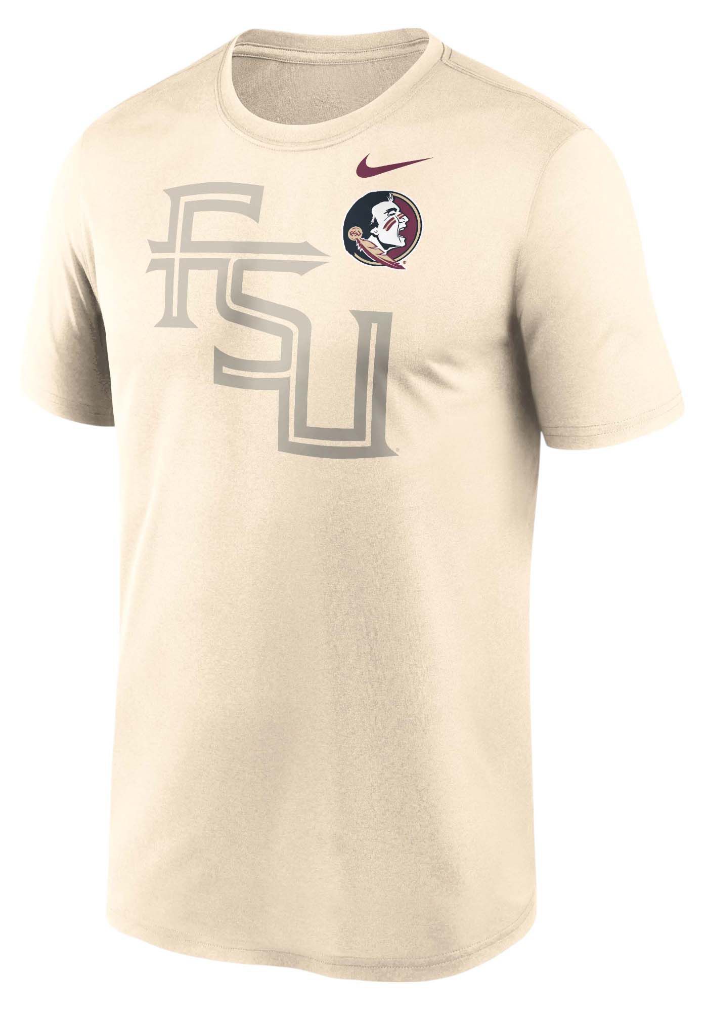 Nike Men's Florida State Seminoles Natural Shadow Logo T-Shirt product image