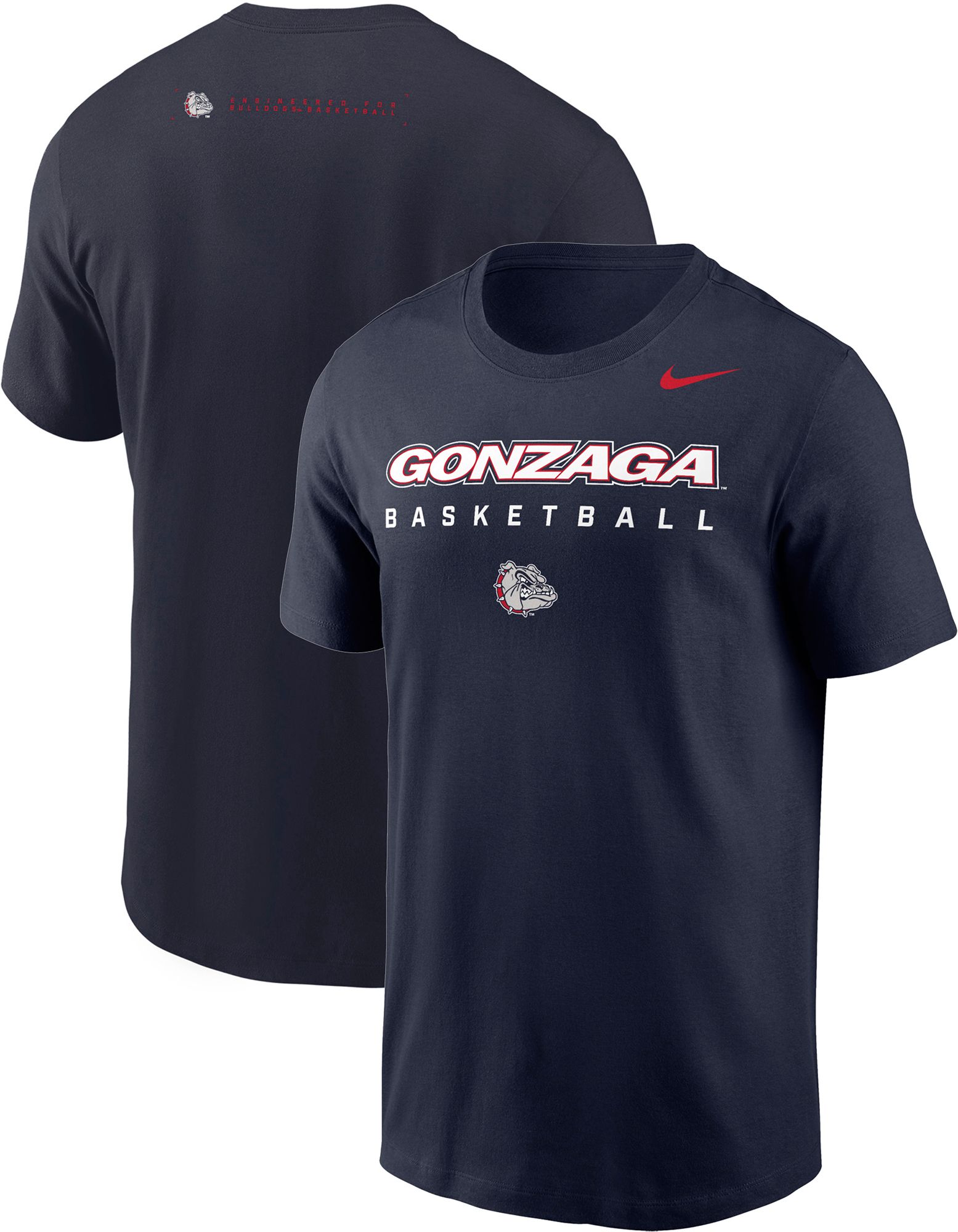 Nike Men's Gonzaga Bulldogs Navy Legend Practice T-Shirt product image