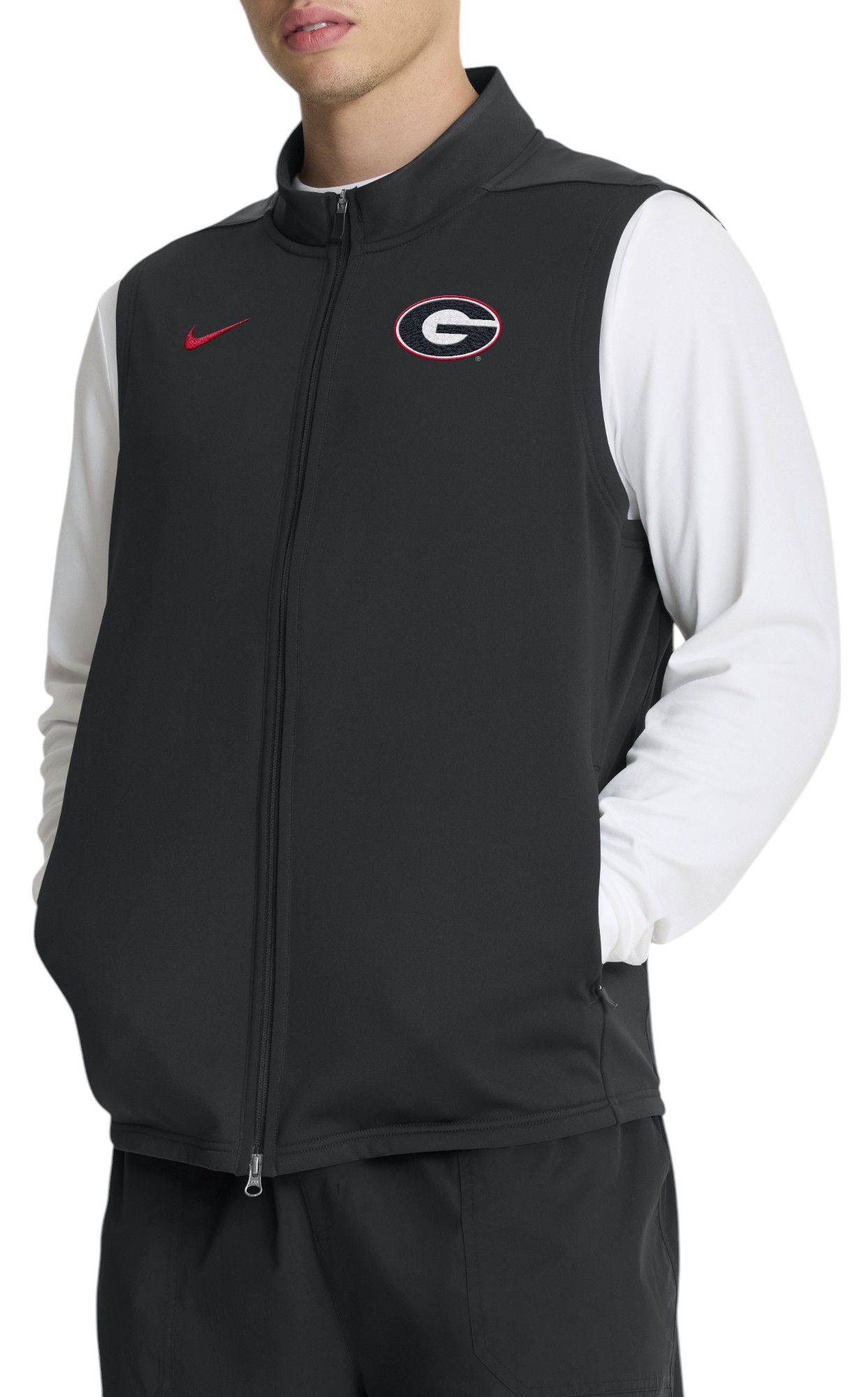 Nike Men's Georgia Bulldogs Black Victory Vest product image
