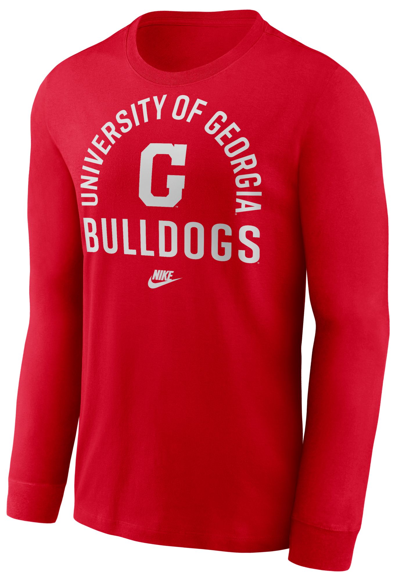 Nike Men's Georgia Bulldogs University Red Legacy Arch Long Sleeve T-Shirt product image