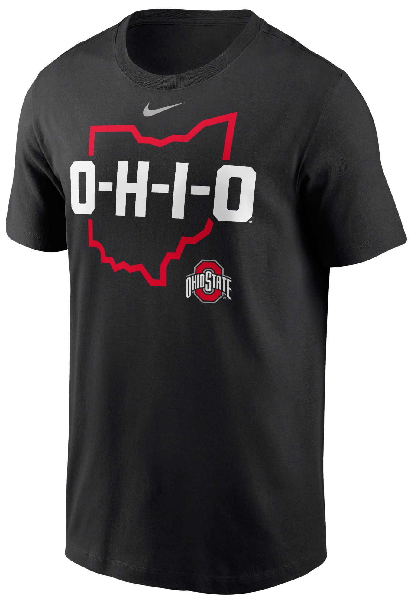 Nike Men's Ohio State Buckeyes Black Cotton T-Shirt product image