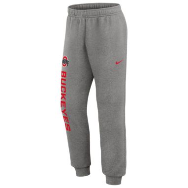 sorry, Nike Men's Ohio State Buckeyes Dark Grey Heather Fleece Joggers is currently out of stock