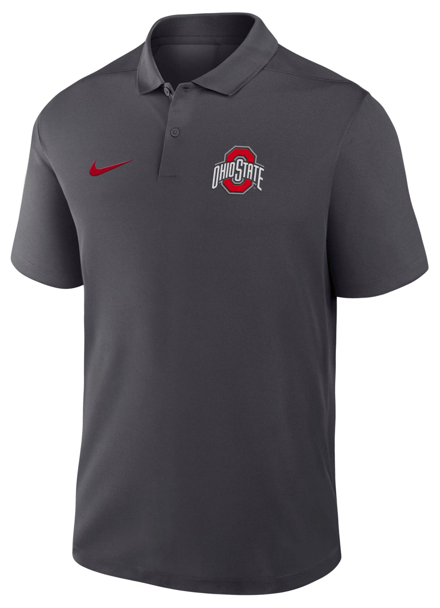 Nike Men's Ohio State Buckeyes Anthracite Victory Polo product image