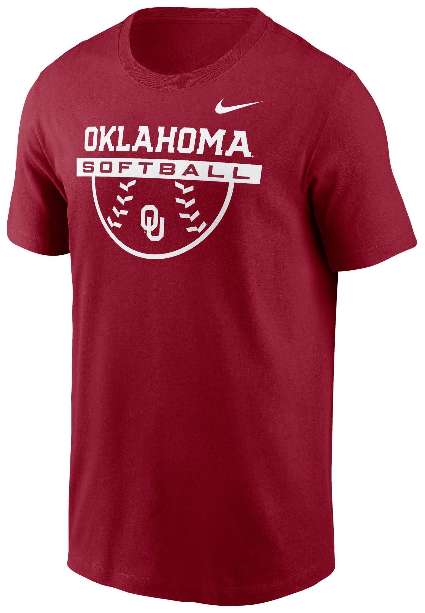 Nike Men's Oklahoma Sooners Softball Crimson T-Shirt product image