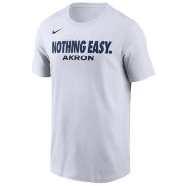 sorry, Nike Adult Akron Zips Nothing Easy White Bench T-Shirt is currently out of stock