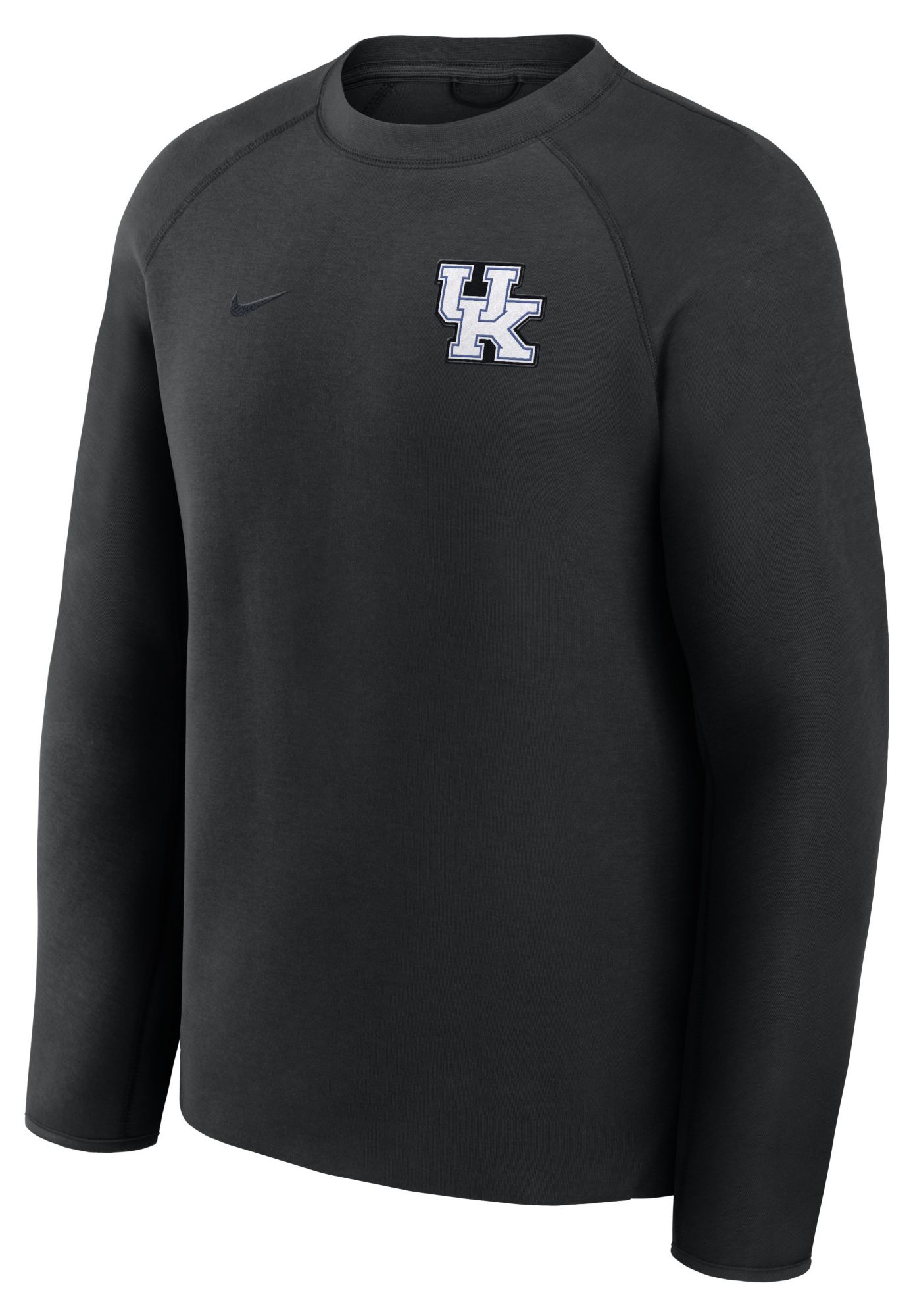 Nike Men's Kentucky Wildcats Black Tech Fleece Crewneck Sweatshirt product image