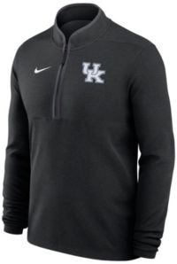 ukki Nike Men's Kentucky Wildcats Black Dri-FIT Victory 1/4 Zip