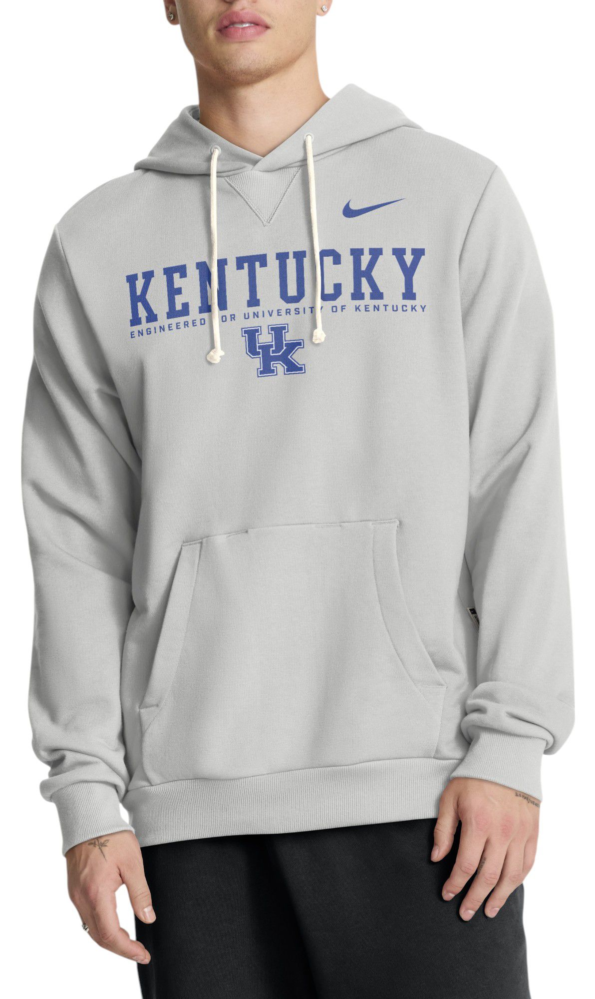 Nike Men's Kentucky Wildcats Photon Dust Dri-FIT Standard Issue Pullover Hoodie product image