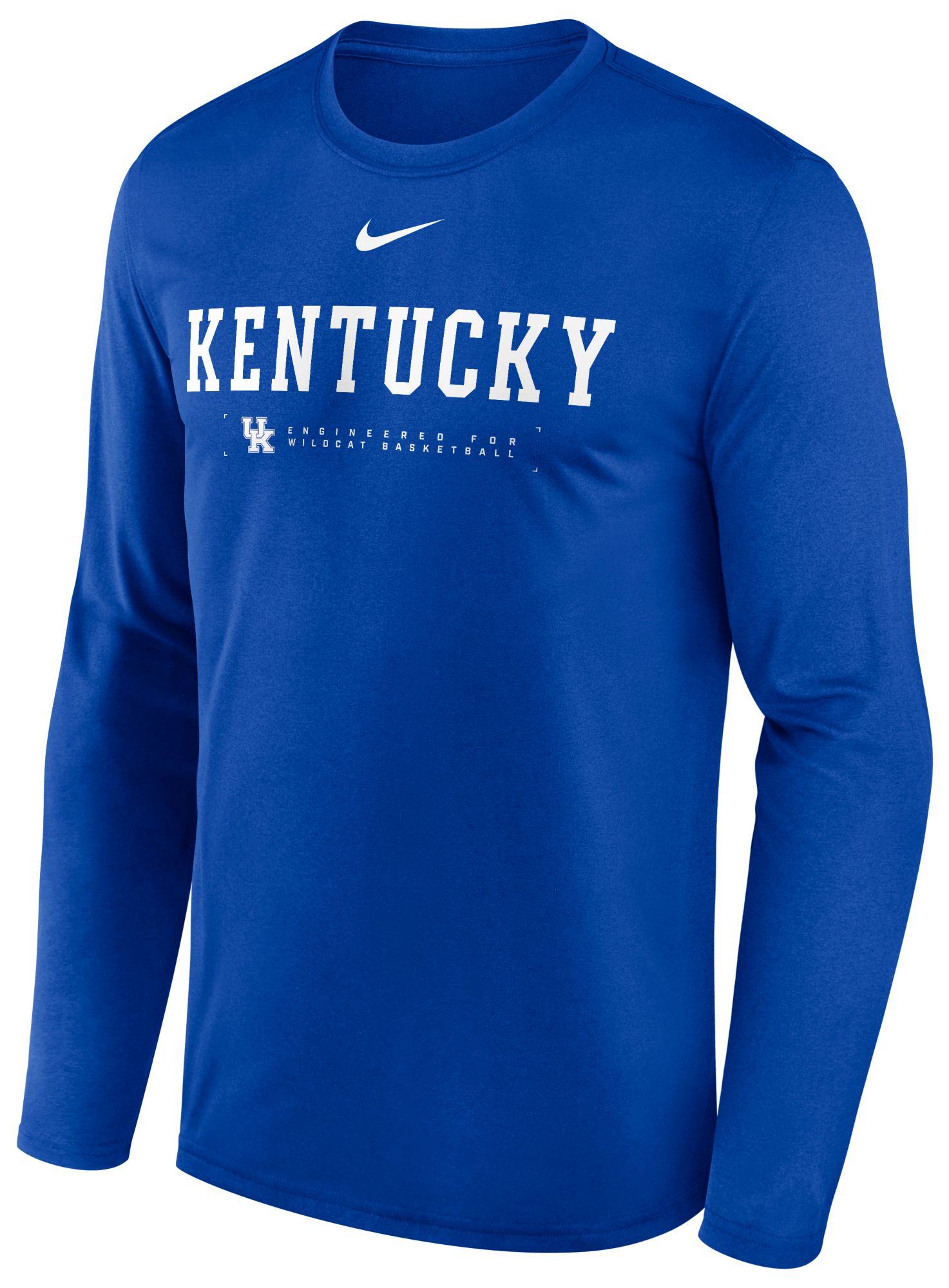 Nike Men's Kentucky Wildcats Game Royal Dri-FIT Shoot Long Sleeve T-Shirt product image