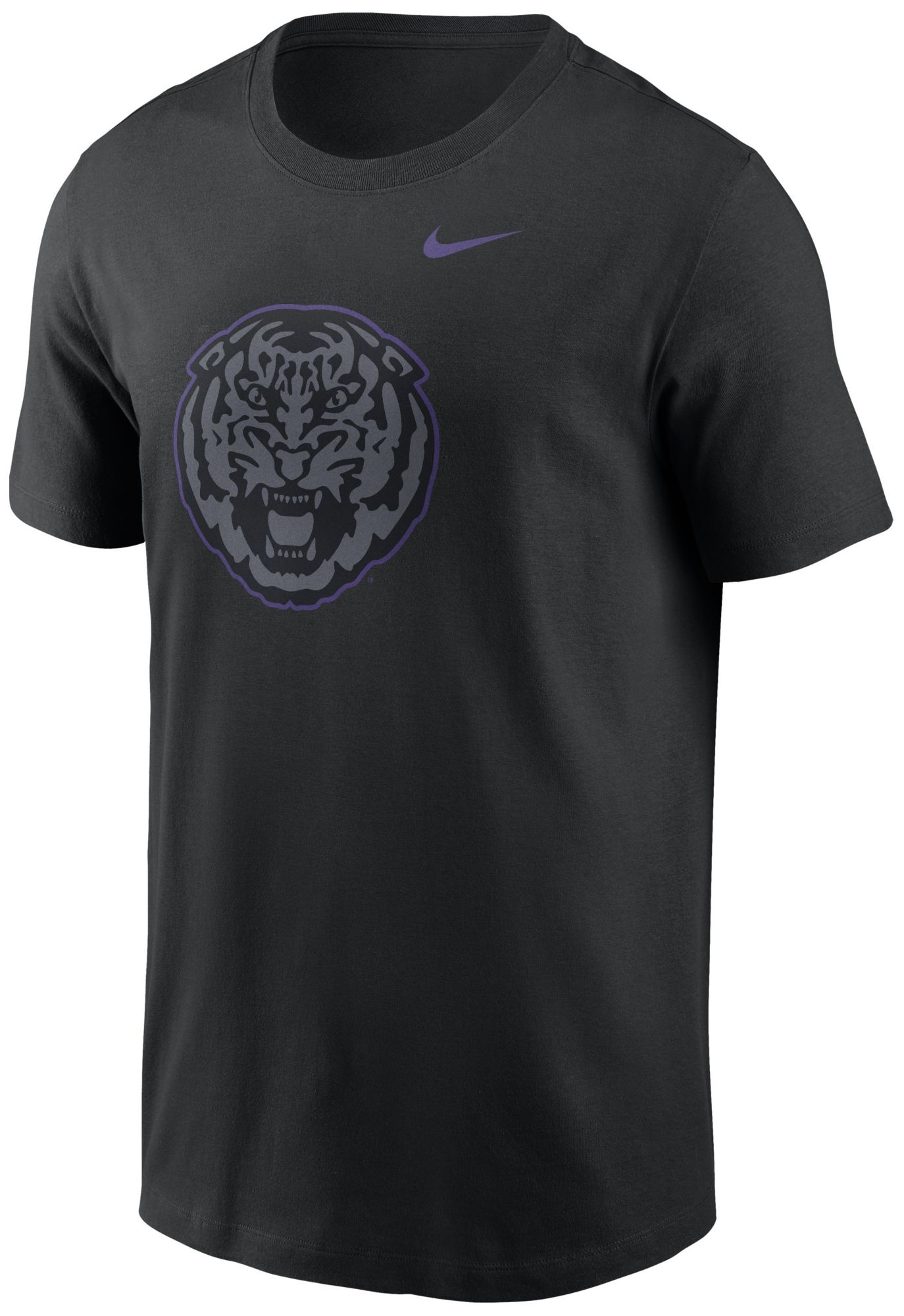 Nike Men's LSU Tigers Black Color Pop T-Shirt product image