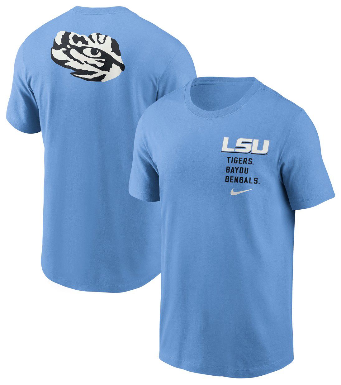 Nike Men's LSU Tigers Valor Blue Record Back Hit T-Shirt product image