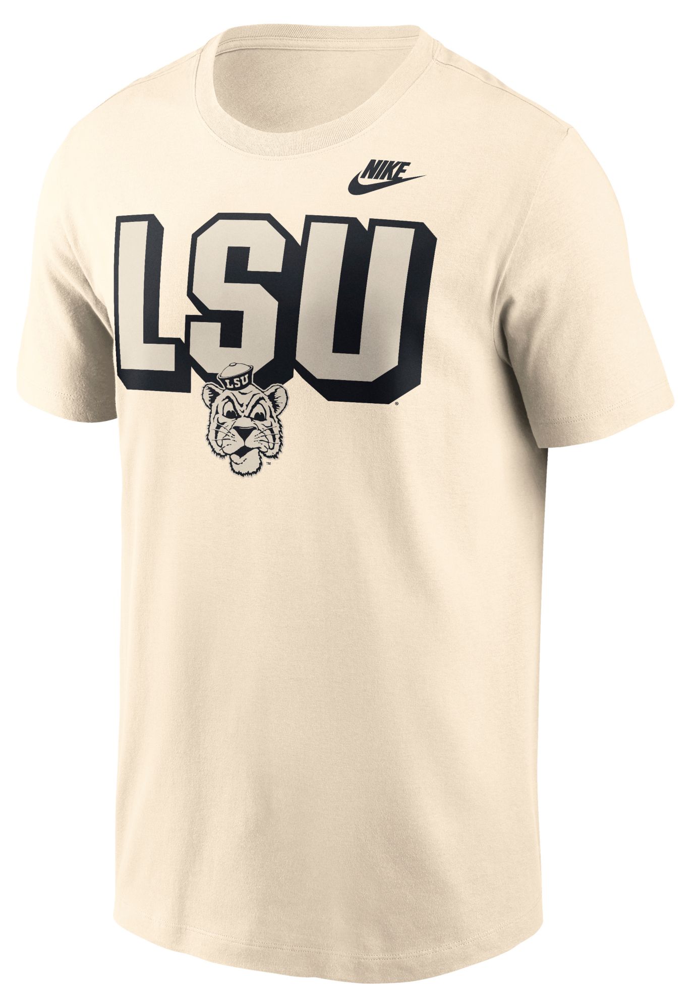 Nike Men's LSU Tigers Pinwheel Lockup Natural T-Shirt product image