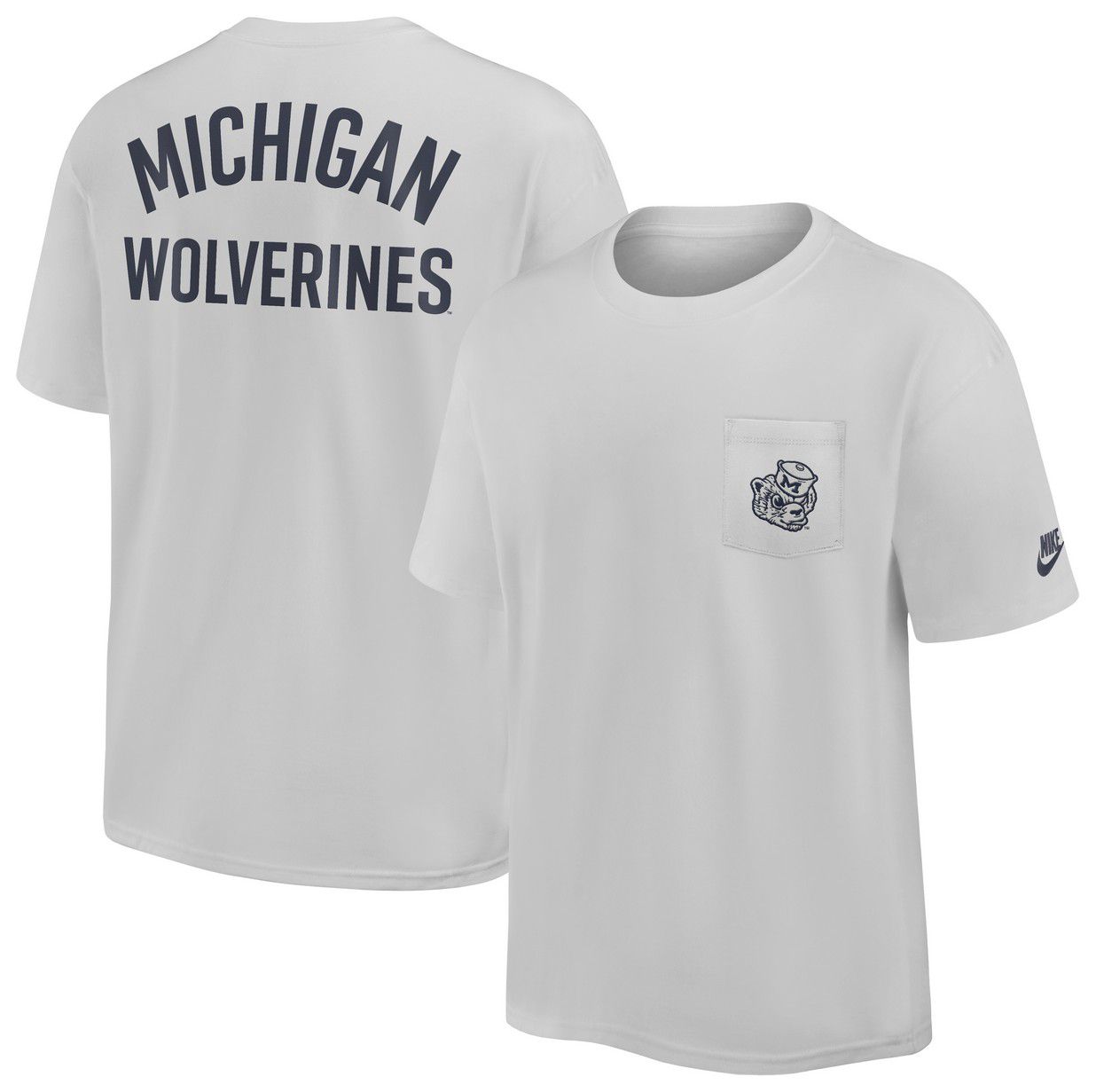 Nike Men's Michigan Wolverines Photon Dust 2 Hit Pocket T-Shirt product image