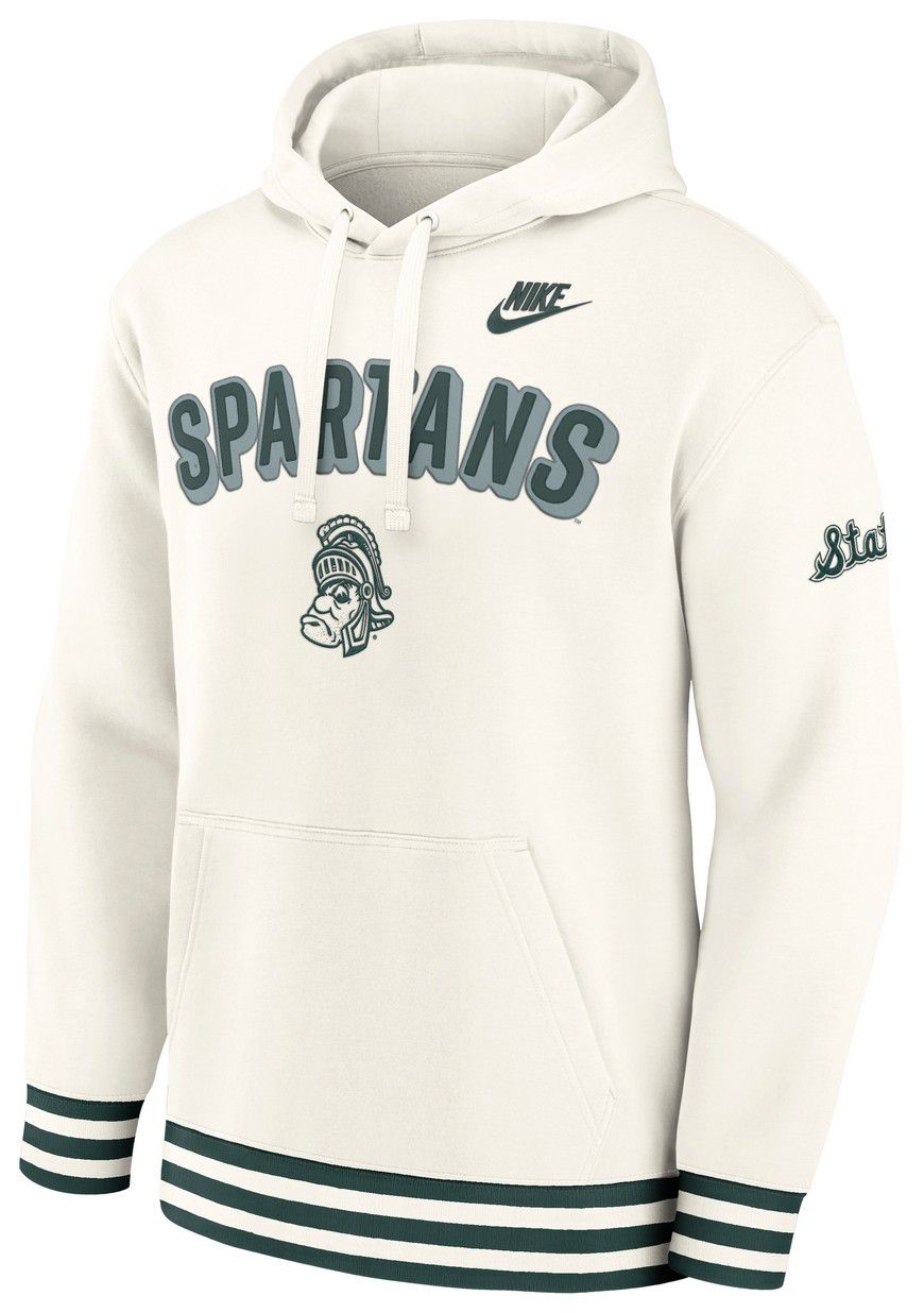 Nike Men's Michigan State Spartans Sail Legacy Retro Hoodie product image