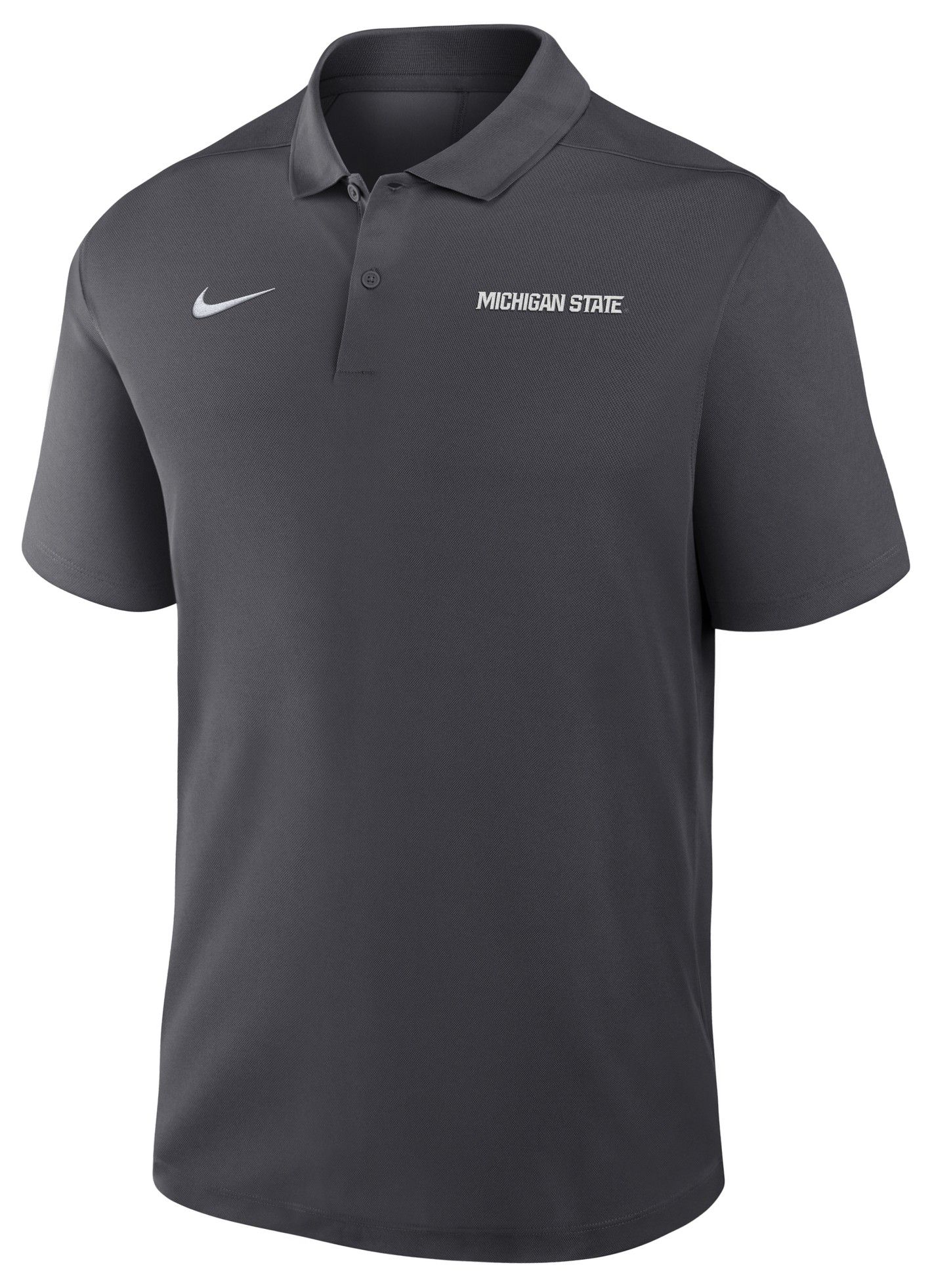 Nike Men's Michigan State Spartans Anthracite Dri-FIT Victory Polo product image
